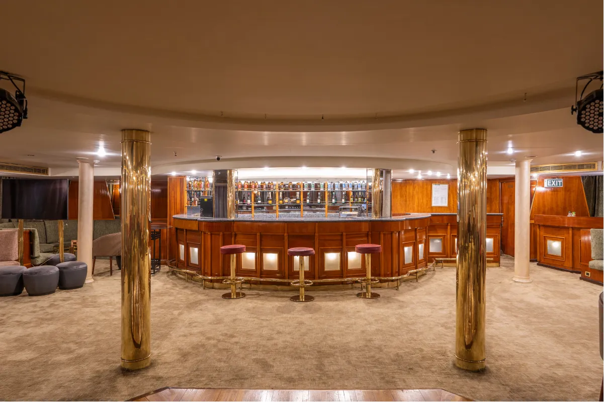 Lounge aboard the Magic I Nile Cruise Nile cruise
